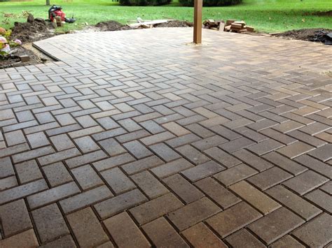 bath mi paver patio install|Brick Pavers for Outdoor Living Areas .